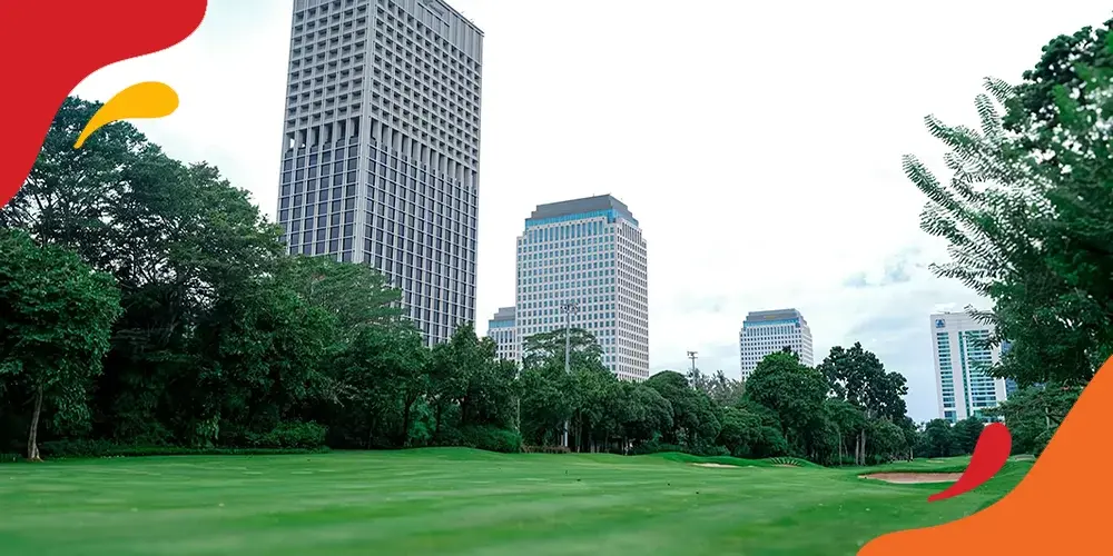 Lapangan Golf di Senayan